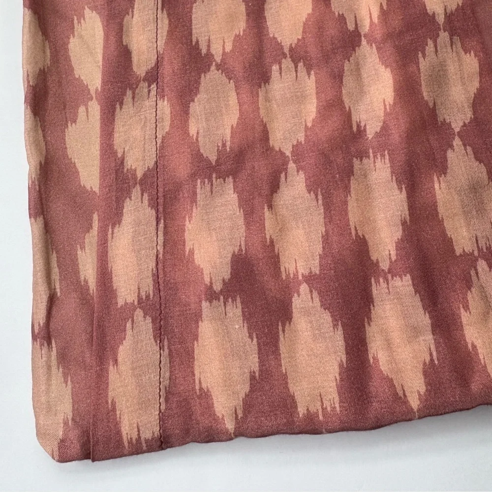 NWOT Anthropologie Iluka Cotton Printed Floral Shams, Set of 2 Standard Shams